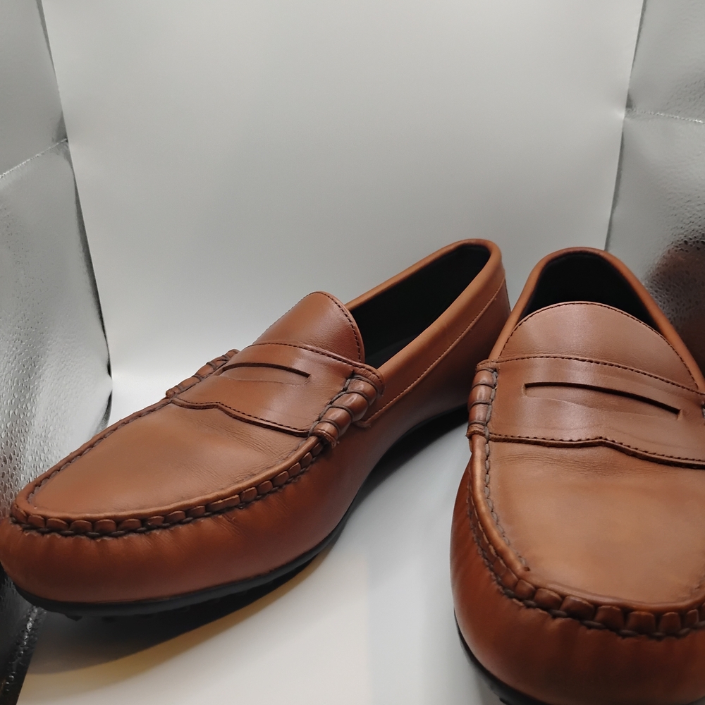 Allen Edmonds Rich Tan Leather Loafers NWOT